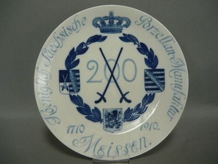 Manufactory Wall Plate: 200 Years of Meissen, 1710