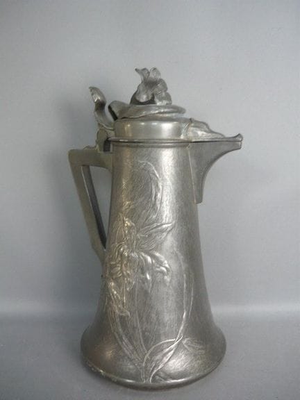 Very large Art Nouveau jug with handles, circa 190