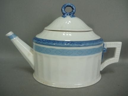 Large teapot. Royal Copenhagen. 20th century. Firs