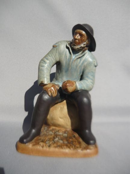 BG Copenhagen. Large seated fisherman. First choic