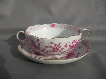 Meissen (Schwerter). Indian Purple, rich variant. 