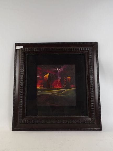 DEGANS Xavier (20. Jahrhundert), „Paysages fantasm
