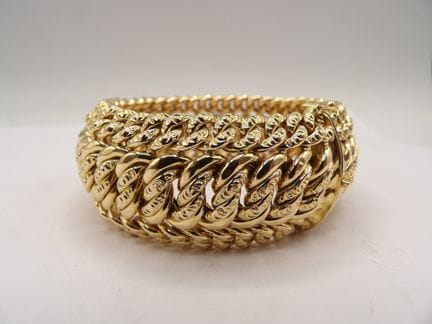 DESCRIZIONE - Bracciale flessibile in oro giallo 1