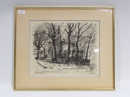 Louis EVRARD (1905–1989), Druck 12/50, „Kapelle No