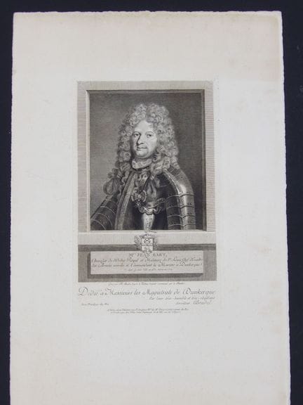 Radierung von Jean BART. Maße: 31 x 19 cm