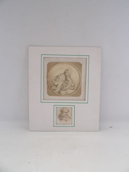 Schule des 18. Jahrhunderts, Collage aus zwei Zeic