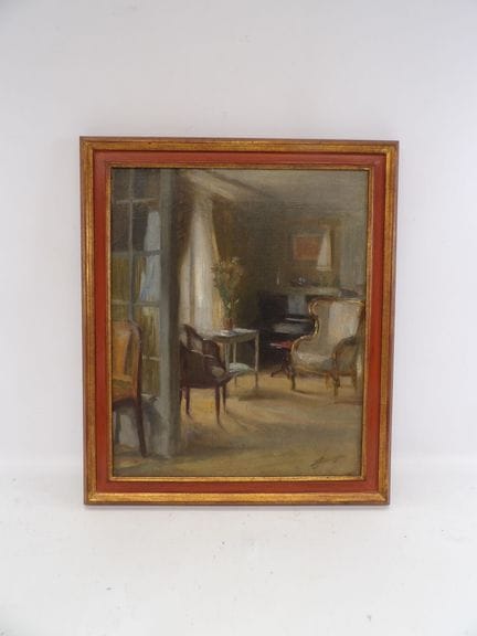 Lucien JONAS (1880–1947) – Öl auf Leinwand „Bourge