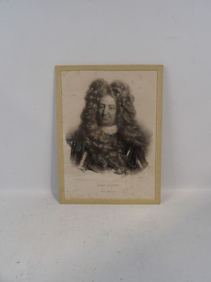 Radierung von Jean Bart, aus dem Schloss von Eu. U