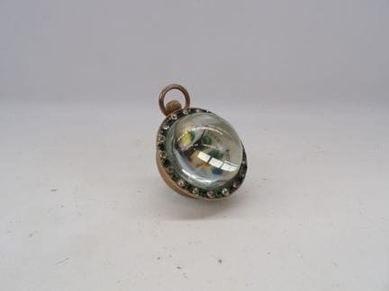 Reloj de bolsillo con forma de bola, pisapapeles d
