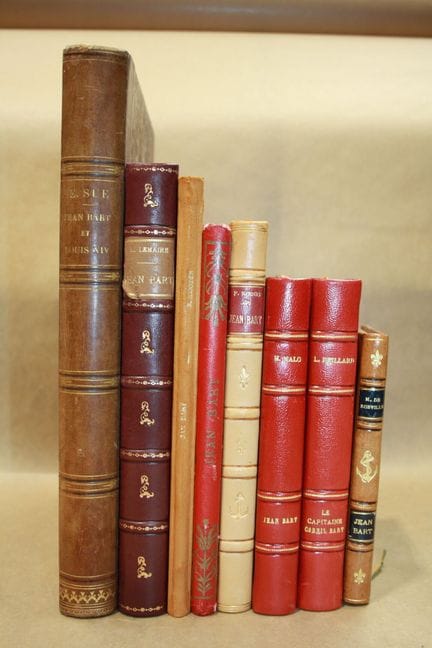 Set of 10 books by Jean Bart, including *The Life 