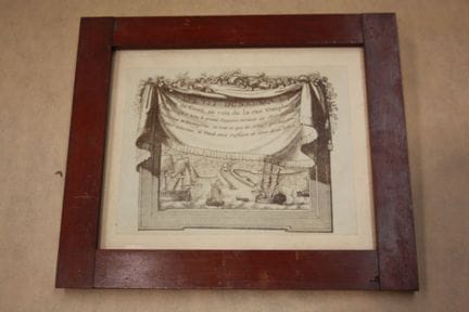 HABERDASHERY STORE - 18th-century engraving depict