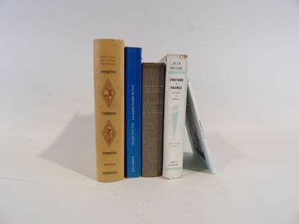 Set of 5 books, including: *History of the French 