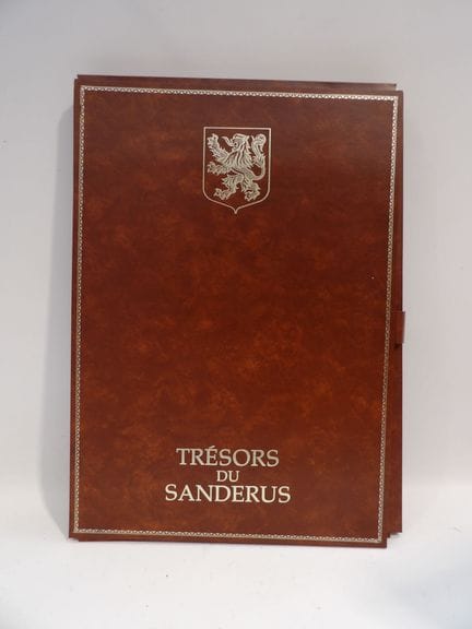 A reproduction of the book titled "The Treasure of