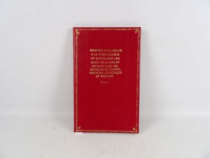 MANUSCRIPT. Treatise on the Movement of Sea and Fr