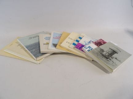 Set of 11 books, including: *Flemish Seafarers*, *