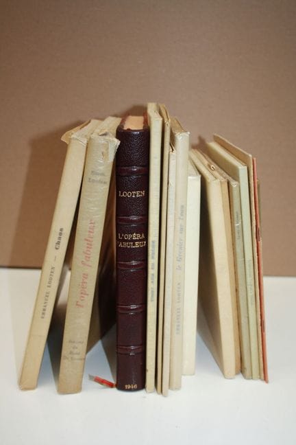 LOOTEN - Set of 17 books by Emmanuel LOOTEN.