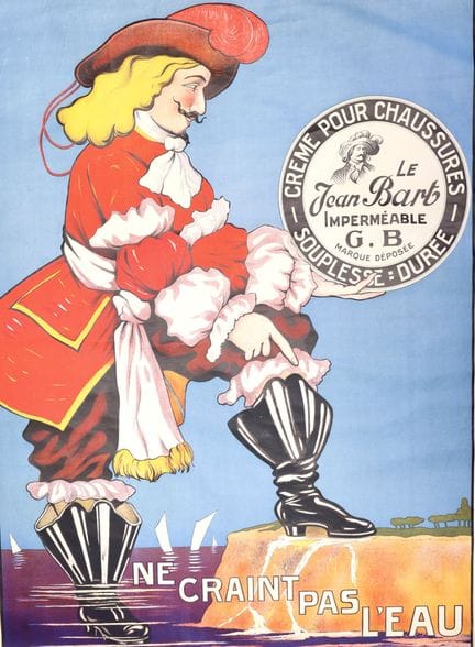 JEAN-BART, Advertising poster for "G.B. Waterproof