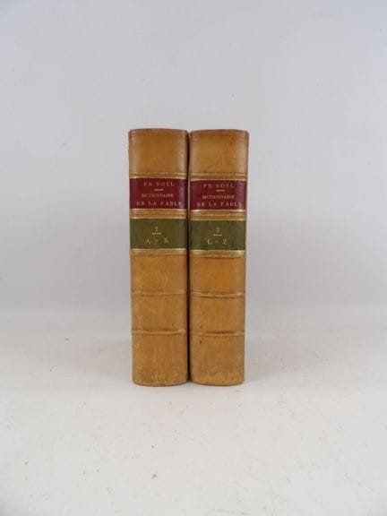 NOËL, Fr. Dictionary of Fables, or Greek, Latin, E