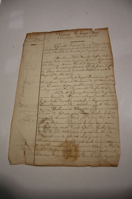 Death certificate issued by the Navy administrativ
