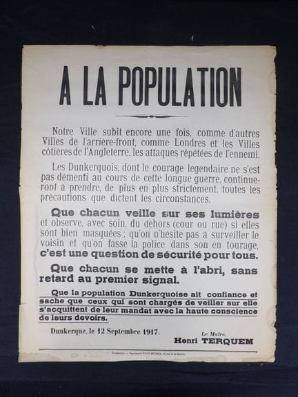 TO THE PUBLIC—A public notice from the city of Dun