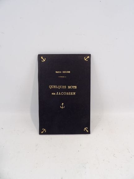 DERODE, Victor. Original manuscript. A Few Words o