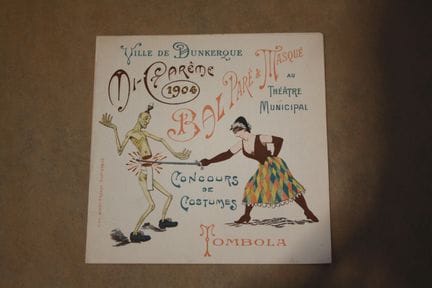 Program for the 1904 Mid-Lent Masked Ball in the C