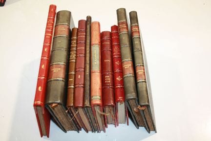Set of 10 books on art from Dunkirk and Flanders. 