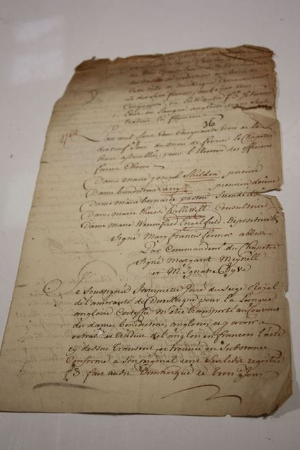 Translation of a notarial deed drawn up in Dunkirk