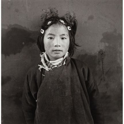 Larry K. Snider (American, b.1938) 'Tibetan Girl' 
