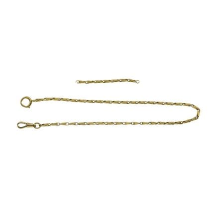 Chaîne de montre en or jaune 14 carats  

Une chaî