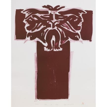 Mayoreak Ashoona (Inuit, b.1946) 'Shared Vision' L