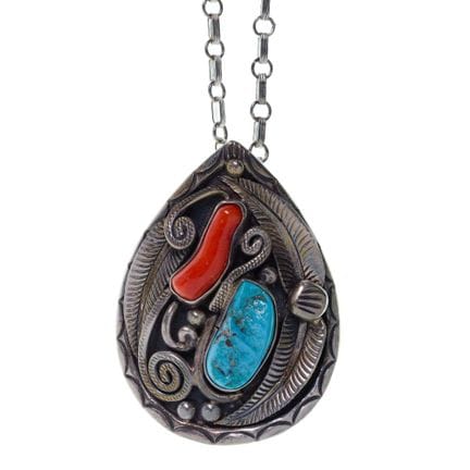 Pendentif en argent sterling Jimmy Victor Begay  
