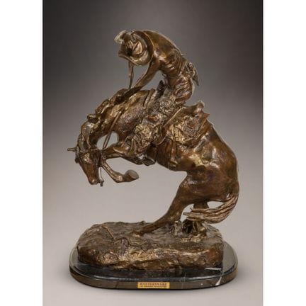 Frederic Remington
Scultura in bronzo “Rattlesnake