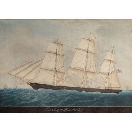 Unknown Artist (American, 19th Century) 'The Clipp