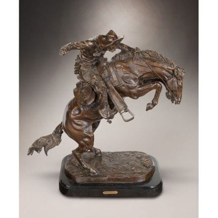 Frederic Remington
Scultura in bronzo “Bronco Bust