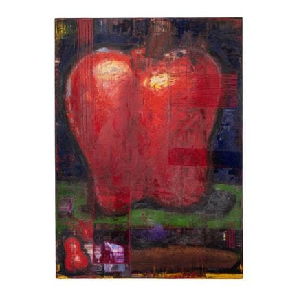 Aaron Fink (American, b.1955) 'Apple and Paintbrus