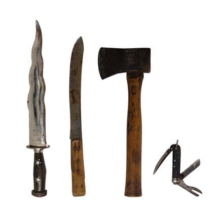 Assortiment de lames militaires des guerres mondia