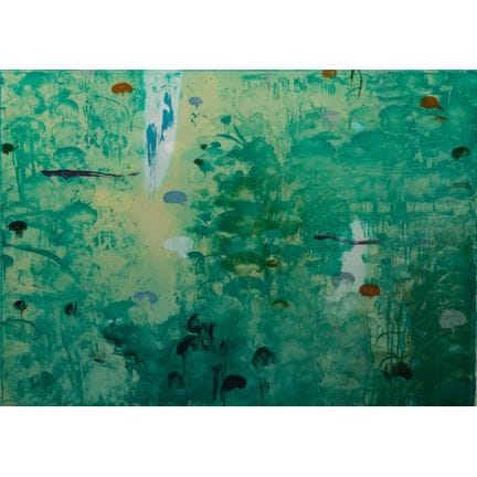 Michael Mazur (American, 1935-2009) 'Pond Edge (Ha
