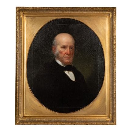 Unknown Artist (American, 19th Century) Oil on Can
