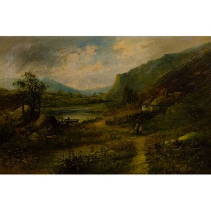 Henri Winstanley (British, 19th Century) Oil on Ca