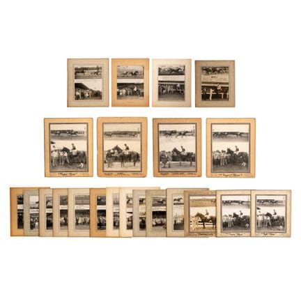 Assortiment de photographies du « Winner's Circle 