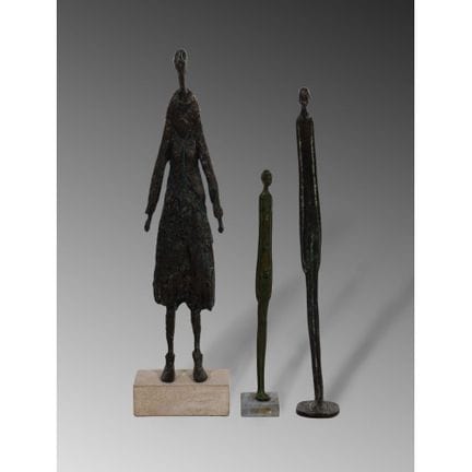 Bronze Sculpture Assortment  

(3) items consistin