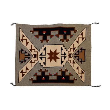 Tappeto / Arazzo in lana “Bisti Storm” dei Navajo 