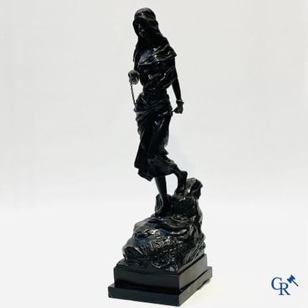 Statua in bronzo (postuma) ispirata a Emmanuel Vil