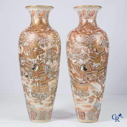 Arte asiatica. Arte giapponese. Eccezionale coppia