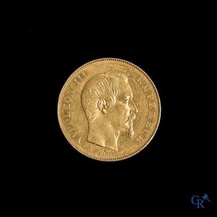 Monete. Moneta d’oro di Napoleone III, 1856. |  | 