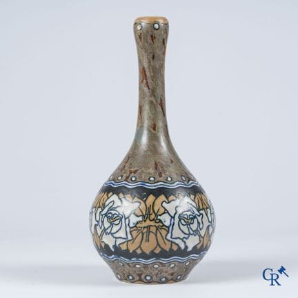 Charles Catteau (1880-1966) Keramis. Vaso Art Déco