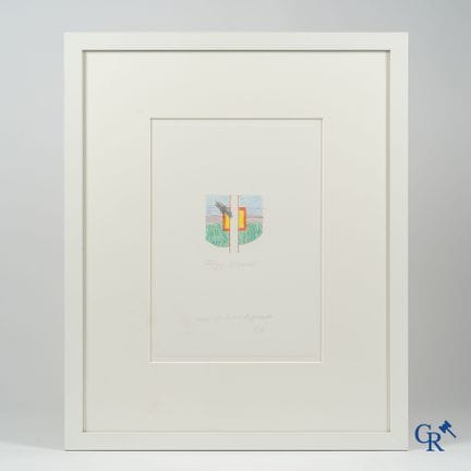 Roger Raveel (1921-2013)(*) "L'Essentiel" Incision