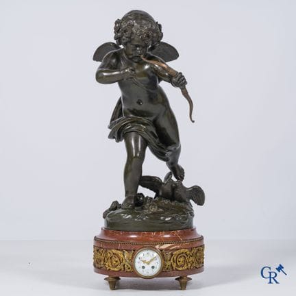 Jean Antoine Houdon (da) Importante orologio da ta