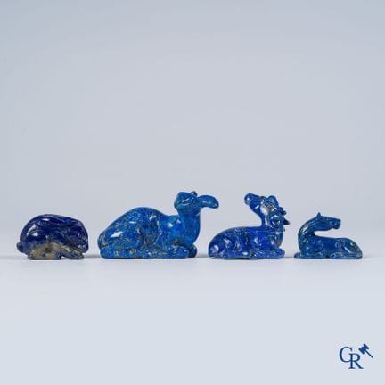 Arte asiatica. Cina. Varie figure di animali in la